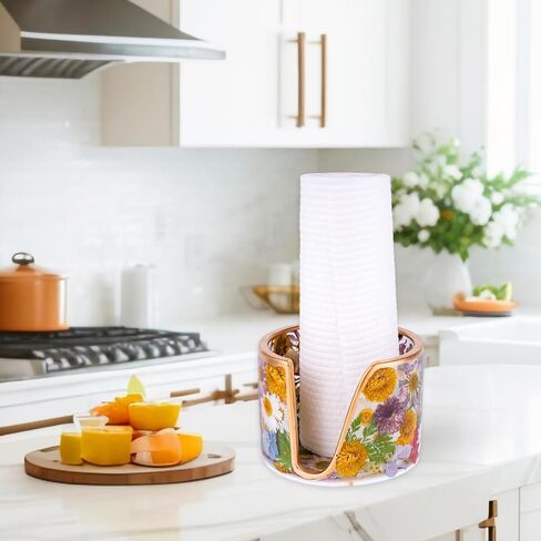 LET'S RESIN Paper Towel Holder Resin Molds, Countertop Paper Towel Stand Epoxy Resin Molds for Kitchen Bathroom, One-Handed Tear Paper Towel Holder Silicone Molds for Epoxy Resin, Standard Size Rolls in Saudi Arabia
