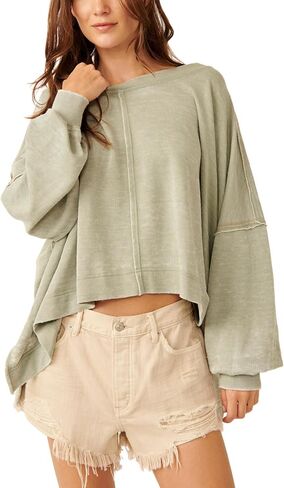 Free People Women's Daisy Sweatshirt in Saudi Arabia
