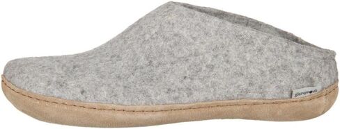Glerups Wool Slip-On Leather Outsole Grey EU 37 (US Women's 6.5-7) Medium in Saudi Arabia