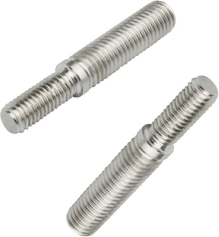 SING F LTD 2Pcs Double End Threaded Stud Screw Bolts M6 to M8 304 Stainless Steel Thread Adapter for Structural Columns Fasteners in Saudi Arabia