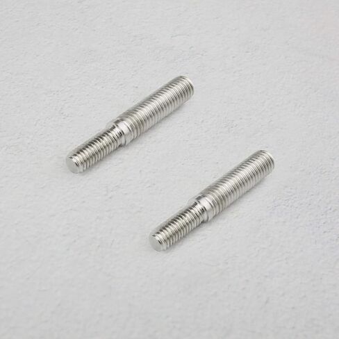 SING F LTD 2Pcs Double End Threaded Stud Screw Bolts M6 to M8 304 Stainless Steel Thread Adapter for Structural Columns Fasteners in Saudi Arabia