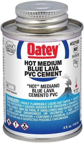 Oatey 32160, 4-Ounce, Blue Contact Cements, No Size in Kuwait