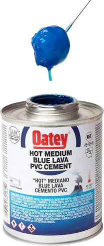 Oatey 32160, 4-Ounce, Blue Contact Cements, No Size in Kuwait