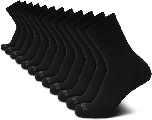 AND1 Men's Athletic Socks - 12 Pack Performance Cushion Crew Socks in Saudi Arabia