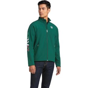 Ariat Male New Team Softshell MEXICO Jacket Verde XX-Large in Saudi Arabia