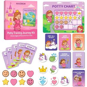 Potty Training Chart for Toddler Reusable Magnetic Potty Training Sticker Chart Potty Reward Chart Toddler with Magnetic Stickers Potty Chart Potty Sticker Chart in Saudi Arabia