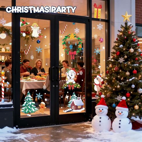 8 Sheets Bloody Handprint Window Clings, Halloween Footprint Stickers Scary Decorations Wall Decal for Party Bathroom Car Door Restroom Decals-85 Pcs in Kuwait