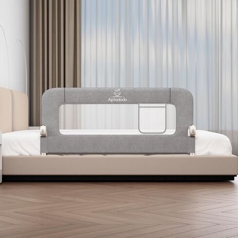 Upgraded Bed Rails for Toddlers with U-Shape Base, 33" Toddler Bed Rails with More Stable and Secure, Suitable for Crib, Twin Bed, High/Low Mattresses, Box/Platform Bed(White) in Saudi Arabia