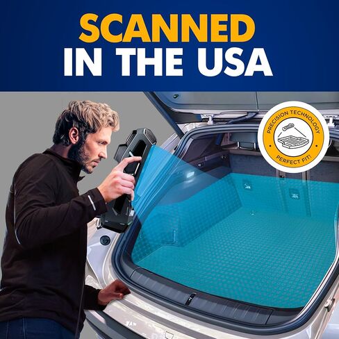 Premium Cargo Liner for Porsche Macan Electric 2024-2025, Custom Fit Car Trunk Mat, Waterproof, Anti-Slip, Heavy-Duty Protection, 3D Shaped Laser Measured Trunk Liners in Saudi Arabia