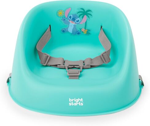 Disney Cars My Spot Easy-Clean Baby Booster Feeding Chair, 3-Point Harness, Washable Removable Straps, Red, by Bright Starts in Saudi Arabia