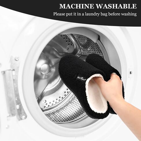 Ergofoot Arch Support Slippers Orthopedic Slippers لالتهاب اللفافة الأخمصية ، Sherpa Fleece Style -Machine غير قابلة للانزلاق في الهواء الطلق. in Saudi Arabia