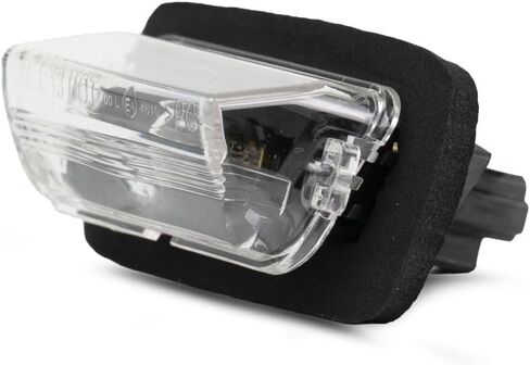 KarParts360 For Toyota Camry 2012 13 14 15 16 2017 License Light Assembly Driver And Passenger Side | Pair | CAPA | Clear Lens | ABS Plastic | With Bulb(s) | Replacement For TO2870105 | 81270-06031 in Saudi Arabia