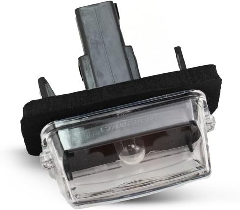 KarParts360 For Toyota Camry 2012 13 14 15 16 2017 License Light Assembly Driver And Passenger Side | Pair | CAPA | Clear Lens | ABS Plastic | With Bulb(s) | Replacement For TO2870105 | 81270-06031 in Saudi Arabia