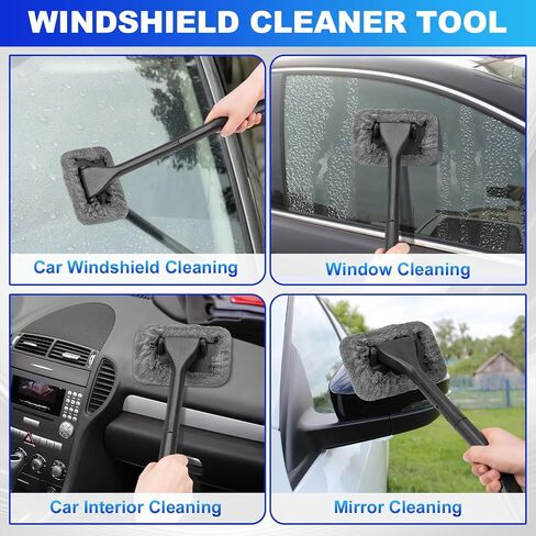 THINKWORK Car Detailing Kit, Car Detailing Brush Set, Car Cleaning Drill Brush Kit with Extension Pole, Professional Auto Detailing Supplies for Automobile Interior Exterior Wheels in Saudi Arabia