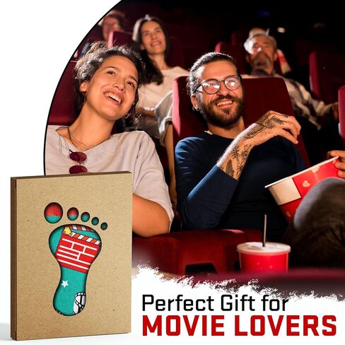 Movie Lover Gifts - Christmas Socks for Women, Funny and Horror Themed Gifts, Ideal for Movie Nights, Theater Gift, Perfect as Women's Stocking Stuffers, Unique Halloween Night Presents in Saudi Arabia