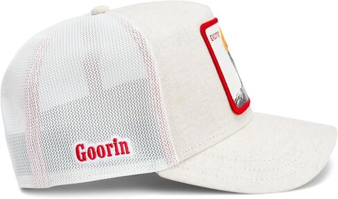 قبعة Goorin The Vicious Snake Trucker Hat، خشب الأبنوس، مقاس واحد للبالغين، للجنسين in Saudi Arabia