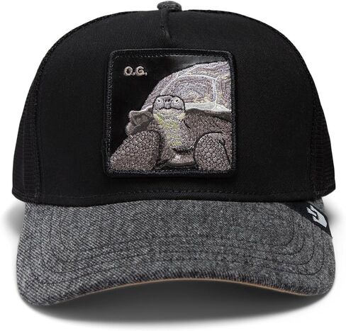 قبعة Goorin The Vicious Snake Trucker Hat، خشب الأبنوس، مقاس واحد للبالغين، للجنسين in Kuwait