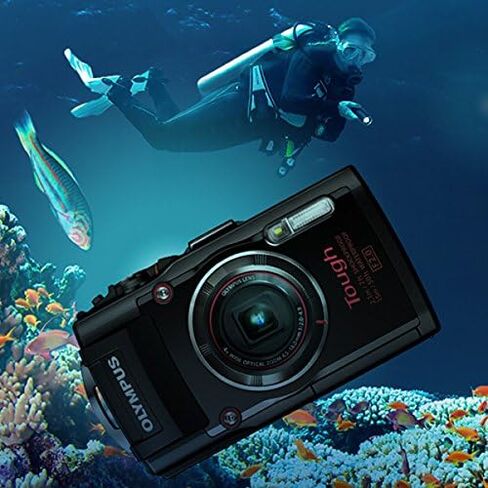 Olympus Stylus Tough TG -4 16MP 1/2.3 "BSI CMOS 4608 X 3456Pixels أسود - Cámara Digital (كاميرا مضغوطة ، 1/2.3" ، BSI CMOS ، 4608 X 3456 بكسل ، 4608 X 3456 ، 3264 X 2448 ، 2048 X 1536 ، 3: 2 ، 4: 3 ، 16: 9) in Saudi Arabia
