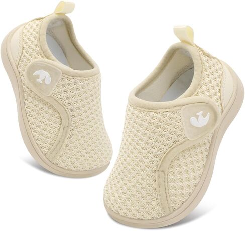 FEETCITY Wide Baby Shoes First Walking Shoes Baby Slip on Shoe Infant Sneakers Boys Girls School Shoe in Kuwait