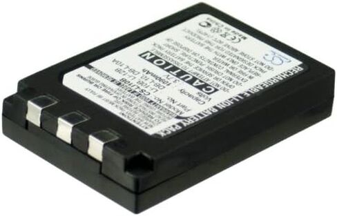 Replacement Battery for OLYMPUS Stylus C-50 Stylus 1000 u15 Digital Camedia D-590 Zoom Camedia X-500 Camedia C-70 Zoom u600 Digital Stylus 400 Digital Stylus 500-20 Digital Li-10B LI-12B (1090mAh) in Saudi Arabia