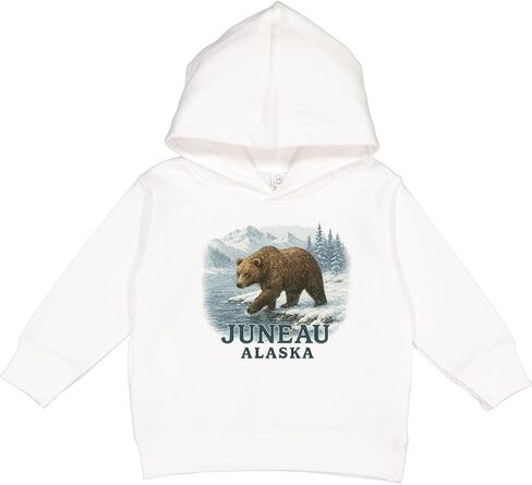 inktastic Juneau Alaska Bear Scenic Wilderness Toddler Hoodie in Kuwait
