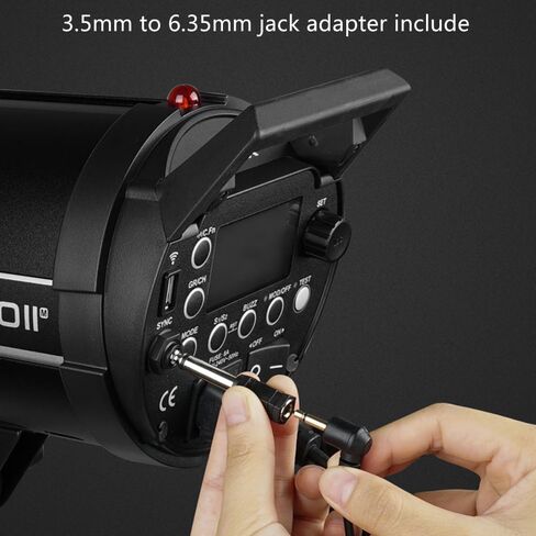 GODOX RT-16 Flash Trigger Set for Photo Monolight Studio Strobe, Universal 433MHz 16 Channels Wireless Trigger 1 Transmitter 2 Receiver Kit, Compatible with Canon Sony Nikon Fuji Olympus Pentax Camera in Saudi Arabia