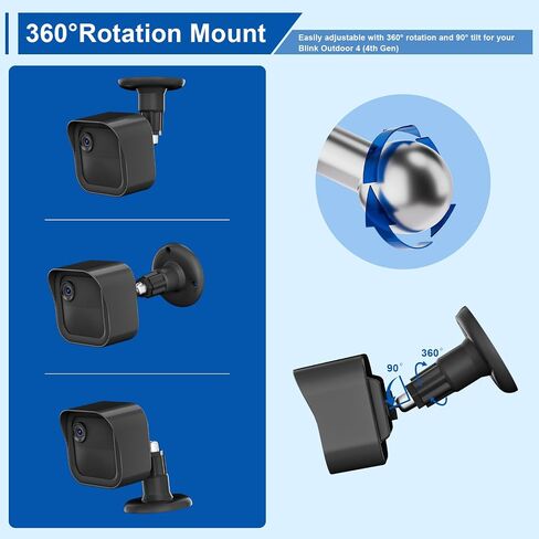 Outlet Wall Mount for Blink Sync Module Core, 2-in-1 Charging Station(Mount & Charger) - Space-Saving Bracket for Blink Security Camera, Easy Installation & Flexible Placement in Saudi Arabia
