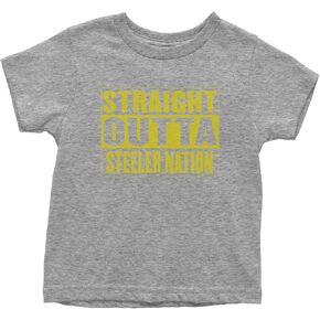 تي شيرت مباشرة من Steeler Steeler Nation Football Toddler ، قطن ناعم in Kuwait