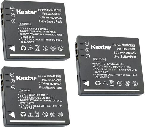 Kastar 1-Pack BP-DC6 Battery Replacement for Leica BP-DC6 BP-DC6U Battery, Leica BC-DC6 Charger, Leica C-LUX 2 C-LUX 3 Cameras in Saudi Arabia