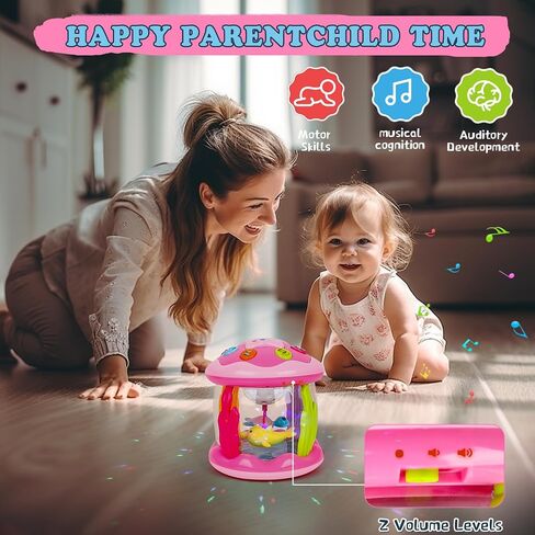 M Sanmersen Baby Boys Toys من 6 إلى 12 شهرًا ، يضيء الأطفال في المحيط ألعابًا موسيقية 0-6 12-18 شهرًا in Saudi Arabia