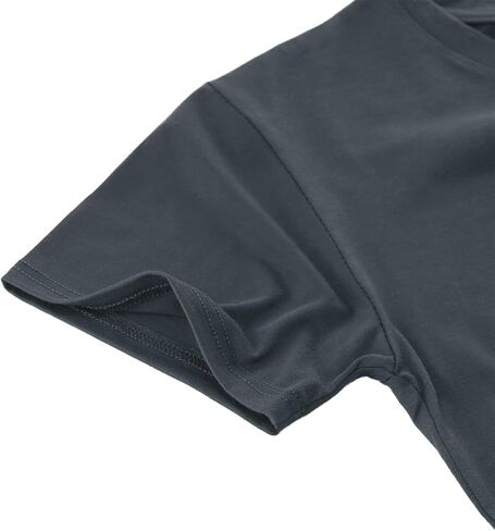 Mens T-Shirts Short Sleeve Crew Neck Solid Fashion Tee Shirts in Saudi Arabia