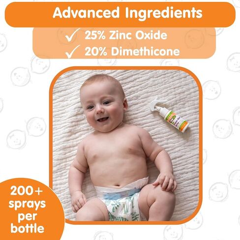 Boogie Diaper Rash Buildle - رذاذ طفح جلدي ، معجون إضافي ، ورذاذ هلام تهيج - أساسيات حقيبة الحفاضات للحديدين الجدد ، الأطفال ، والأطفال الصغار ، يجب أن تكون مجموعة من 3 أطفال in Saudi Arabia