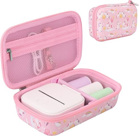 حالة طابعة ملصق محمولة متوافقة مع Memoning T02 ، Phomemo M02 / M02S / M02 Pro ، Nelko PM230 ، anycash ، Ponek Mini Pocket Print in Kuwait