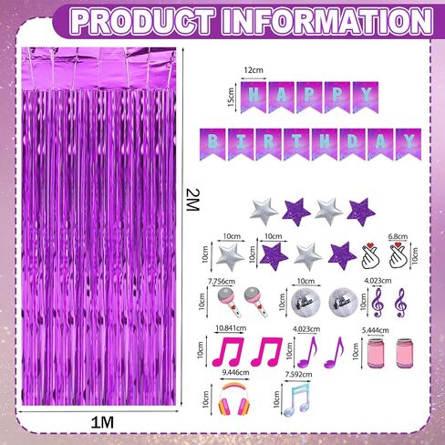 Epakh 39 Pcs Cartoon Sponge Birthday Party Decorations Includes 24 Pieces Paper Cards Decor 13 Pcs Happy Birthday Banner 2 Pieces Foil Fringe Curtain Backdrop for Photo Prop Themed Party Supplies in Saudi Arabia