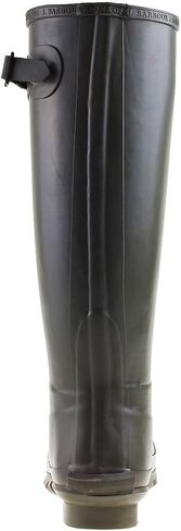 Barbour Womens Bede Snow Waterproof Winter Wellingtons Mid Calf Boots - Black - 8-39 in Saudi Arabia