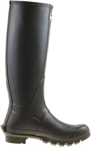 Barbour Womens Bede Snow Waterproof Winter Wellingtons Mid Calf Boots - Black - 8-39 in Saudi Arabia