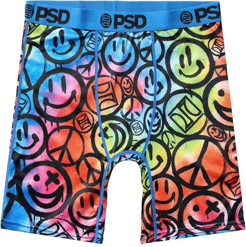 PSD Youth Boy's Island Vibes Youth Boxer Brief 3-Pack - Comfortable Underwear for Active Boys, Boxers for Boys, Large in Saudi Arabia