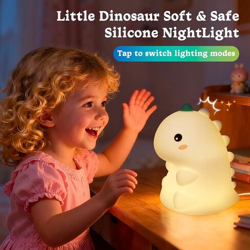 Ghost Night Light for Kids, Cute Nursery Lamp with 19 Interactive Sounds & 3 Light Mode, Rechargeable Silicone Touch Nightlight for Halloween Decor Bedroom Christmas (White Ghost) in Saudi Arabia