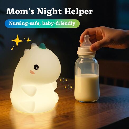 Ghost Night Light for Kids, Cute Nursery Lamp with 19 Interactive Sounds & 3 Light Mode, Rechargeable Silicone Touch Nightlight for Halloween Decor Bedroom Christmas (White Ghost) in Saudi Arabia