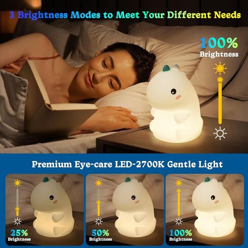 Ghost Night Light for Kids, Cute Nursery Lamp with 19 Interactive Sounds & 3 Light Mode, Rechargeable Silicone Touch Nightlight for Halloween Decor Bedroom Christmas (White Ghost) in Saudi Arabia