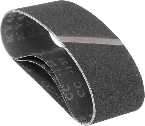 8 Pack Sanding Belts 3 x 18 Inch 120 Grit Silicon Carbide Abrasive Sandpaper for Belt Sander Metal Grinding Wood Working Weld Rust Removal in Saudi Arabia