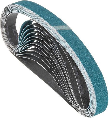 6 Pack Sanding Belt 2 x 36 Inch 60 Grit Zirconia Abrasive Sandpaper for Belt Sander Metal Grinding Wood Working Weld Rust Removal in Saudi Arabia