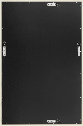 Vintage Bathroom Mirrors for Wall, Rectangle Silver Frame Wall Mounted Mirror Vertical or Horizontal Hanging for Living Room, Bedroom (32" X 24" Silver) in Saudi Arabia