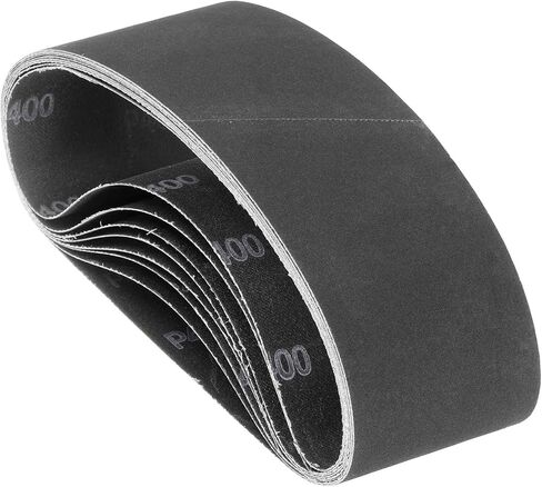 3 Pack Sanding Belts 4 x 54 Inch 320 Grit Silicon Carbide Abrasive Sandpaper for Belt Sander Metal Grinding Wood Working Weld Rust Removal in Saudi Arabia