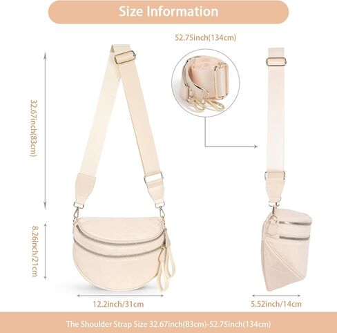 Bum Bags for Women Crossbody, Checkered Crossbody Bag, Nylon Crossbody Bags Fanny Packs Checkered Purse Bag in Saudi Arabia