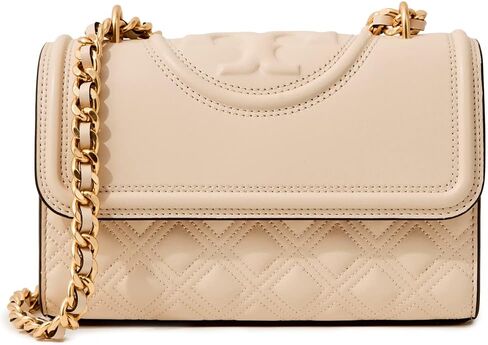 Tory Burch Women's Black Leather Small Fleming Convertible Shoulder Bag in Saudi Arabia