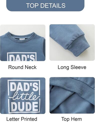 Baby Boy Clothes Fall Winter Long Sleeve Sweatshirt with Pants Set Toddler Cute Letter Print Outfits in Saudi Arabia