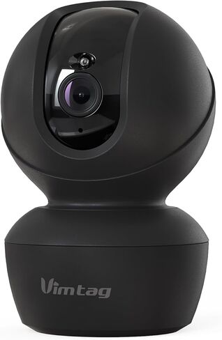 Vimtag 5G Security Camera Indoor ، 2Pack 2.5k Dog Camera with Mapeer Pan-Tilt 360 Motion Tracking ، و Cameras Monitor Cameras for Home Security Puppy Cat ، و Doin-Way ، و IR Night Vision ، W/Alexa ، 2Pack in Kuwait