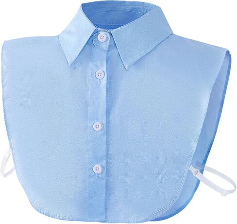 Fake Collar Detachable Dickey Collar Faux False Collar Blouse Half Shirt Collars Tops for Women Daily Graduation Halloween in Saudi Arabia