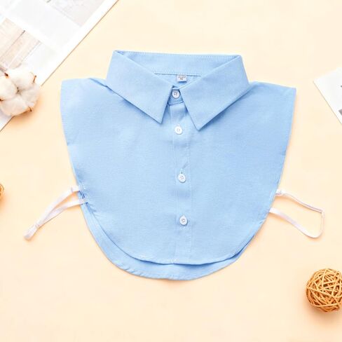 Fake Collar Detachable Dickey Collar Faux False Collar Blouse Half Shirt Collars Tops for Women Daily Graduation Halloween in Saudi Arabia